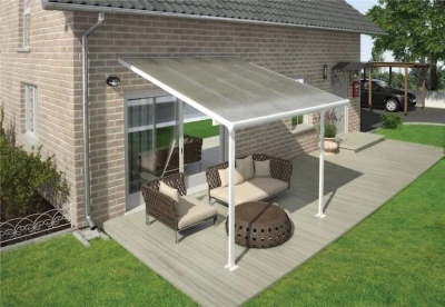 Terrasseoverdækning Feria 9,0 m2 - Hvid Terrasseoverdækning Feria 9,0 m2 - Hvid