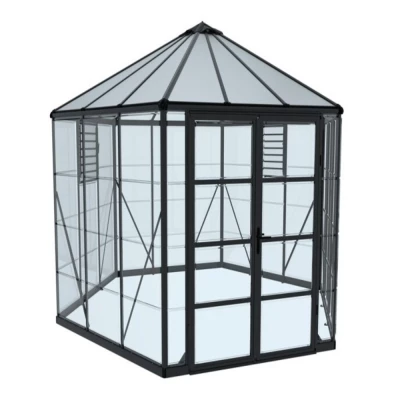 Drivhus Oasis hexagonal 8,6 m2 Drivhus Oasis hexagonal 8,6 m2