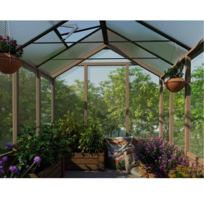 Drivhus cedertræ Natura 8,6 m2 Drivhus cedertræ Natura 8,6 m2