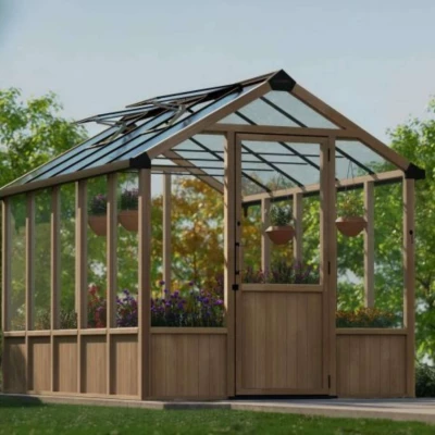 Drivhus cedertræ Natura 15 m2 Drivhus cedertræ Natura 15 m2