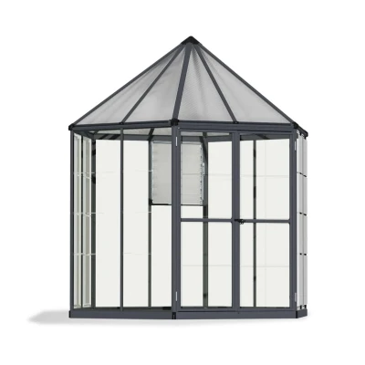 Drivhus Oasis hexagonal 4 m2 Drivhus Oasis hexagonal 4 m2