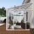 Udestue SanRemo 3 x 4,25 m - Hvid
