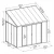 Udestue SanRemo 3 x 4,25 m - Grå