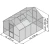 Greenhouse Lilie IV, anthracite-grey