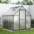 Drivhus Essential Smal Sort 225 cm - Polycarbonat