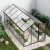 Drivhus Premium Sort 457 cm - Glas/Polycarbonat